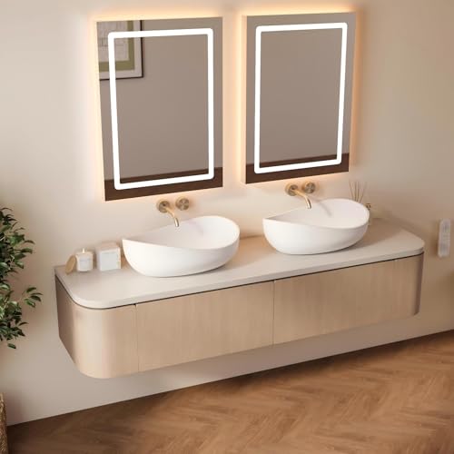 Weibath 22.44'' Oval Vessel Sink