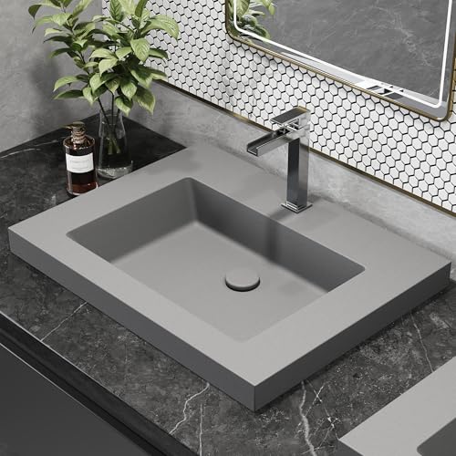 Weibath Semi Recessed Bathroom Sink