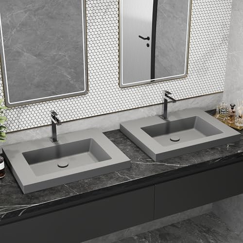 Weibath Semi Recessed Bathroom Sink